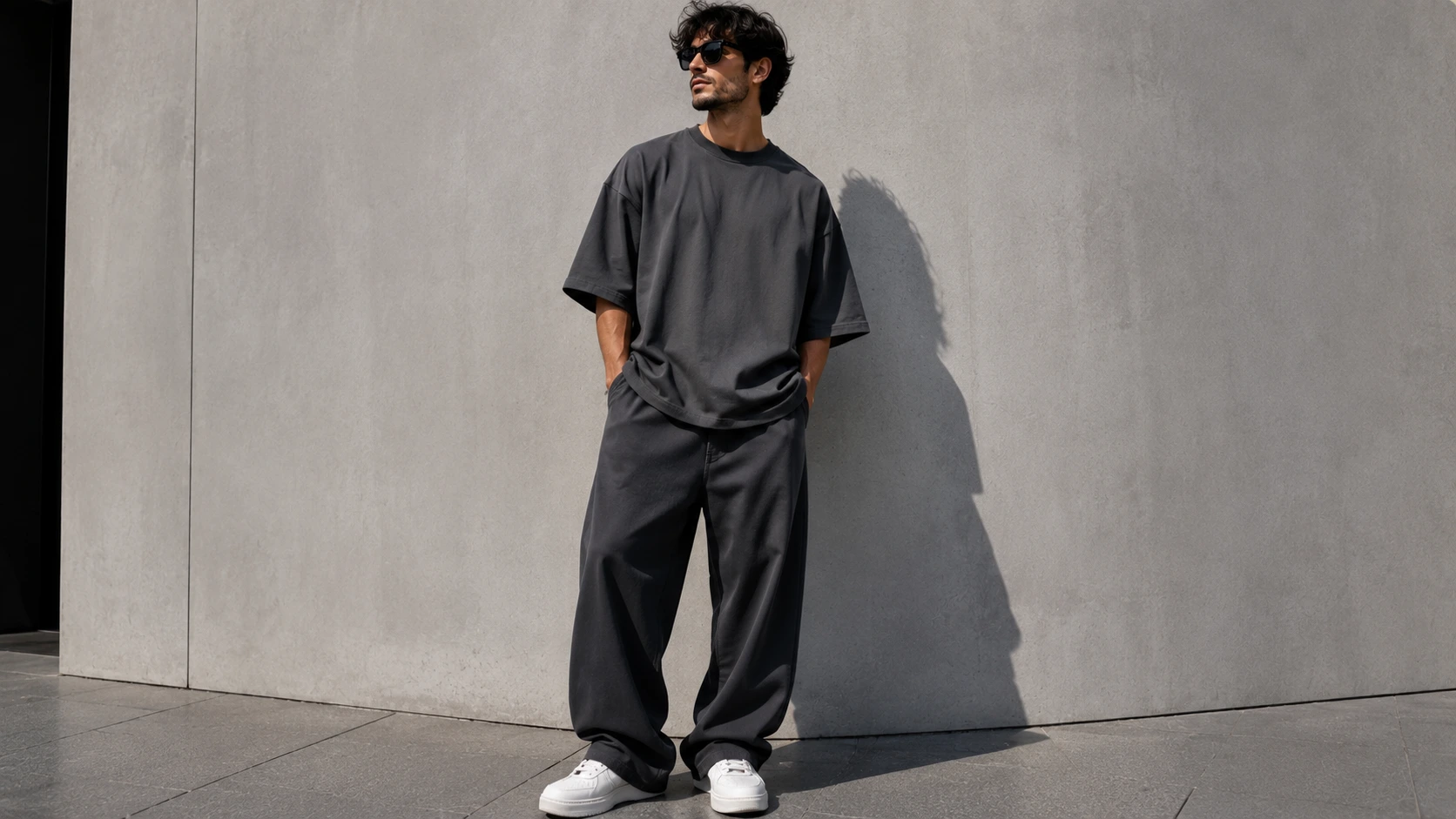 Monochrome Oversized Stack