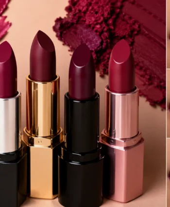 Elegant berry lipsticks