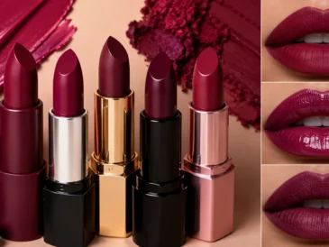 Elegant berry lipsticks
