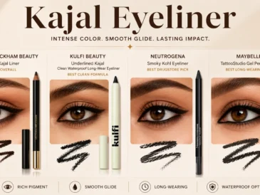 Kajal eyeliner product showcase