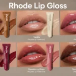 Rhode lip gloss collection showcase