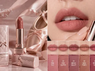 Ballerina shoes lipstick collection