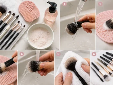 How to Clean Makeup Brushes