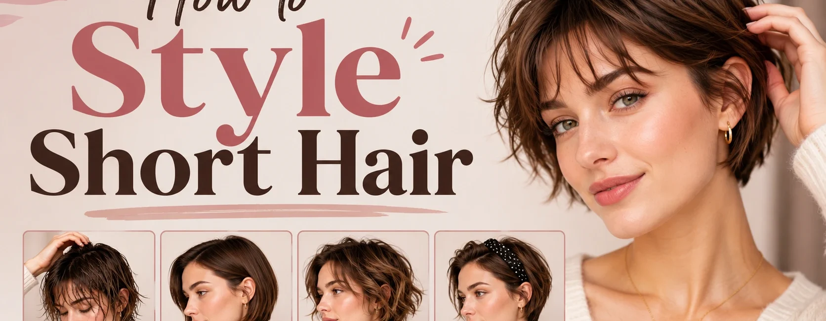 How to Style Short Hair