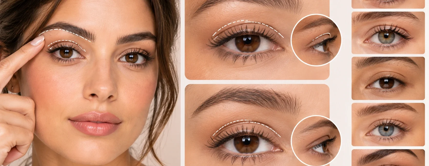 Hooded Eyes Shape Beauty