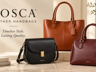 Bosca Leather Hand bags