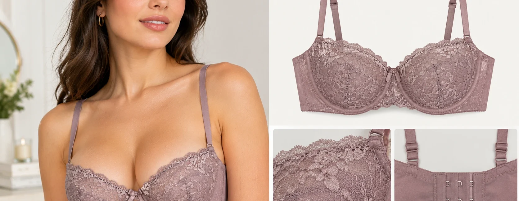 old navy women's lace balconette bra